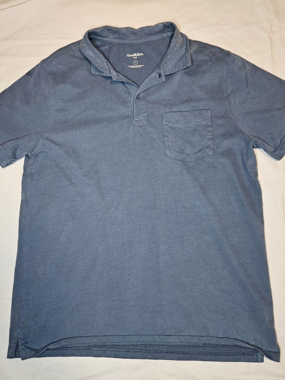 Goodfellow & Co Men's Blue Polo Shirt